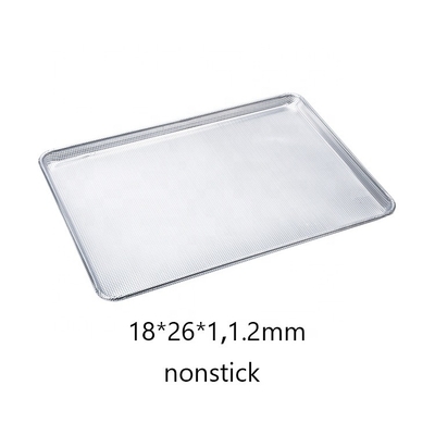 26*18 inch 1,2 mm aluminium geperforeerde niet-klevende bakplaat geperforeerde bakplaat met draadnetbakplaat