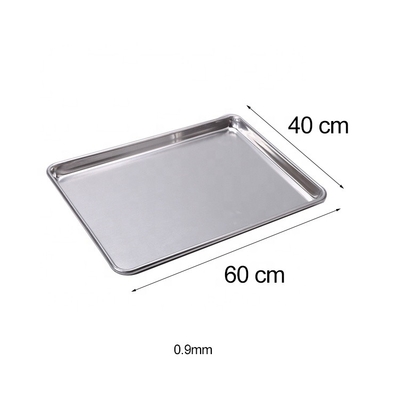 40x60cm bakplaat Metalen bakplaat Draad-in-de-Rim plaat Pan Aluminium bakplaten Bakplaat 1mm