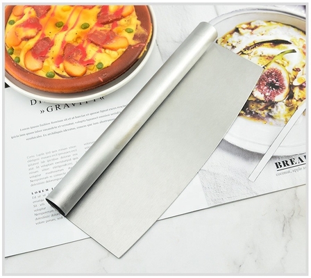 Pizza gereedschappen 8 inch Ss 430 Pie Cutter Premium roestvrij staal pizza cutter
