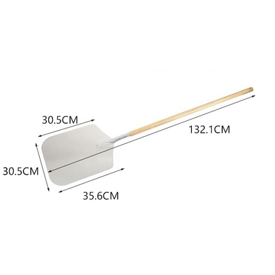 132 cm lange handgreep pizza schil aluminium schop banjas de pasapalos de piedra pala oven pi 12 x 14 aluminium