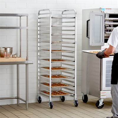 RK Bakeware China Foodservice NSF Custom 800 600 Revent Oven Rack Roestvrij staal Baking Trolley