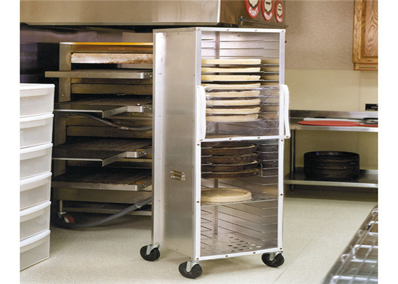 RK Bakeware China 15 bakken Aluminium Automotive Rolling Pizza Rack Voor Pizzeria's En Restaurants