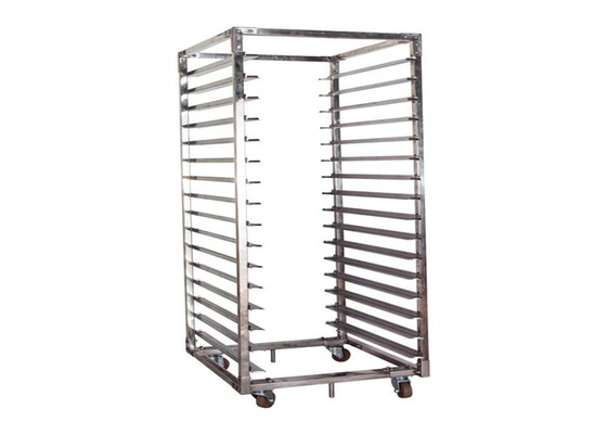 RK Bakeware China Foodservice NSF 15 Tiers Revent Oven Double Rack Roestvrij staal Baking Trolley