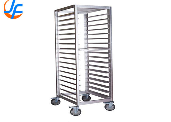 RK Bakeware China Foodservice NSF Revent Oven Dubbelrek Roestvrij staal Baking Trolley