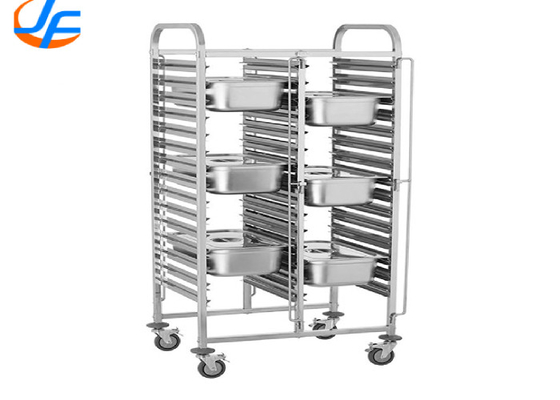 RK Bakeware China Foodservice NSF Custom MIWI Oven Revent Oven Rack Roestvrij staal Baking Tray Trolley