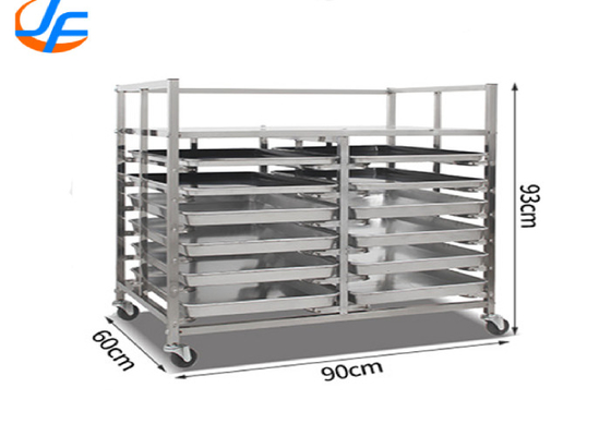 RK Bakeware China Foodservice NSF Custom MIWI Oven Revent Oven Rack Roestvrij staal Baking Tray Trolley