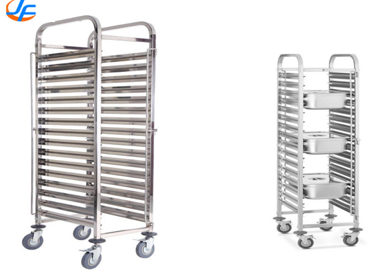 RK Bakeware China Foodservice NSF Custom GN1/1 Rational Oven Rack Roestvrij staal Baking Trolley