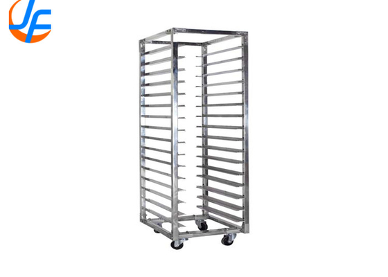 RK Bakeware China Foodservice NSF Custom 800 600 Revent Oven Rack Vlekkeloosheid Staal Bakken Rack Trolley Brood Voedsel Trolley