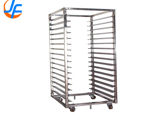 RK Bakeware China Foodservice NSF Custom 800 600 Revent Oven Rack Vlekkeloosheid Staal Bakken Rack Trolley Brood Voedsel Trolley
