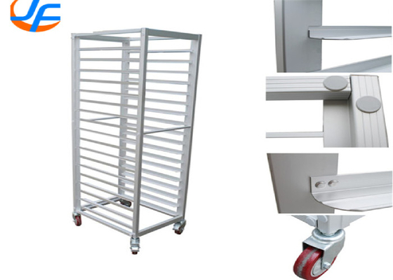 RK Bakeware China Foodservice NSF Custom 800 600 Revent Oven Rack Vlekkeloosheid Staal Bakken Rack Trolley Brood Voedsel Trolley