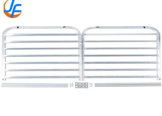 RK Bakeware China Aluminium Bakkerij Bakplaat Trolley High Standard Knocked Down Bakplaat Rack