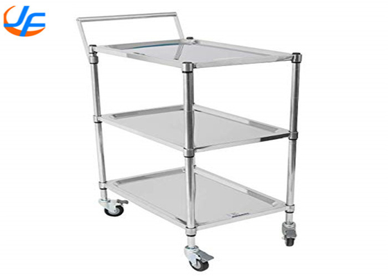 RK Bakeware China Foodservice NSF Baking Tray Trolley Roestvrij staal mobiele distributie trolley