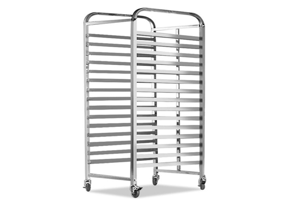 RK Bakeware China- 20 Pan End Load roestvrij staal Bun / Sheet Pan Rack - Samengesteld