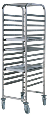 RK Bakeware China-Z Frame Nesting Roestvrij staal Baktrolley Dubbeloven Rack Voor Groothandel Bakkerijen