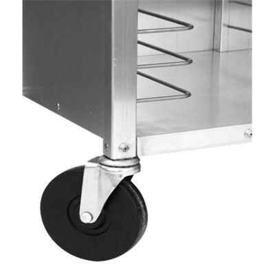 RK Bakeware China Foodservice NSF Aluminium Rolling Pizza Rack Voor pizzeria's en restaurants