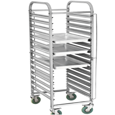 RK Bakeware China Foodservice NSF Restaurant Gn1/1 Bakery Food Trolley/Mobile roestvrijstalen trolley