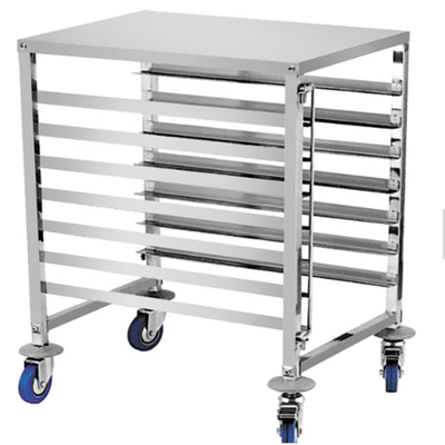 RK Bakeware China Foodservice NSF Restaurant Gn1/1 Bakery Food Trolley/Mobile roestvrijstalen trolley
