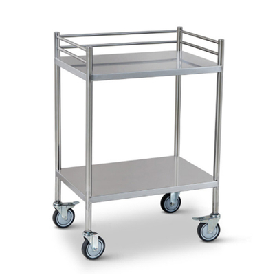 RK Bakeware China Medisch ziekenhuis Dressing roestvrij staal trolley Chirurgische trolley met laden