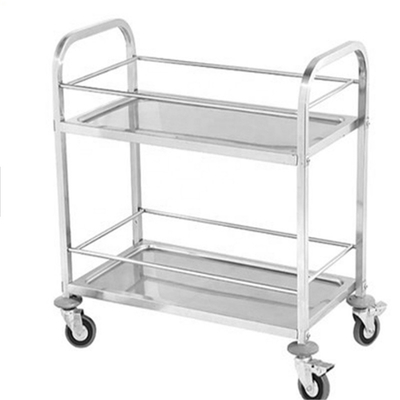 RK Bakeware China Foodservice NSF roestvrij staal ziekenhuis medisch trolley met laden