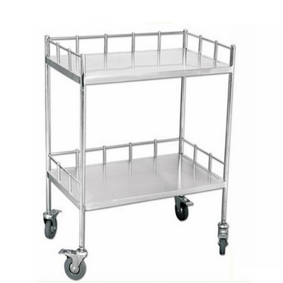 RK Bakeware China Foodservice NSF roestvrij staal ziekenhuis medisch trolley met laden