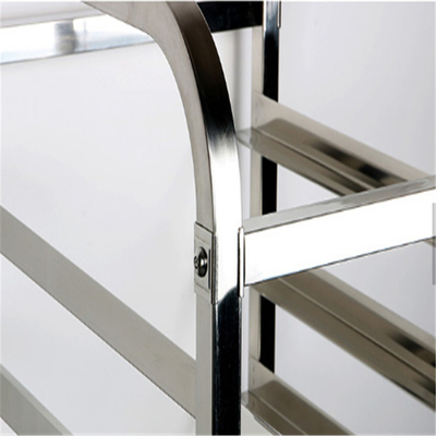 Rk Bakeware China-Flat Pack Roestvrij staal laden dubbel rek