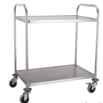 RK Bakeware China Foodservice NSF roestvrijstalen trolley met wielen gemakkelijk te hanteren dressing trolley