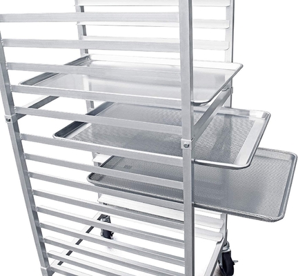 Rk Bakeware China Foodservice 36527 Commercial 20 Tier Aluminium Plaat Pan Rack Bun Pan Rack