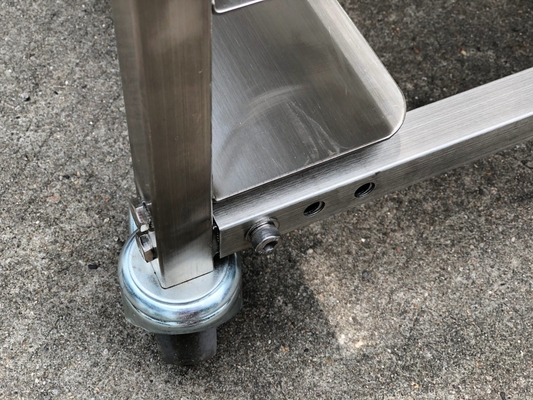 Rk Bakeware China-roestvrij staal Flatpack Rack Trolleys Ontworpen voor 16 Inch &amp; 18 Inch Tray