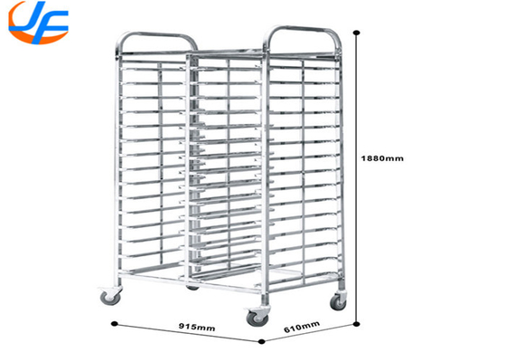 RK Bakeware China Foodservice NSF Aluminium bakplaat Trolley Bun Pan Rack Oven Rack