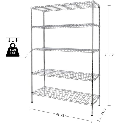 Rk Bakeware China Foodservice Commercial Wire Shelf Heavy Duty Metal Storage Rack Schappen voor de keuken