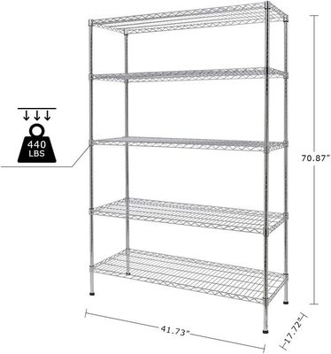 Rk Bakeware China Foodservice Commerciële Chroomdraadrek 24 X 36 (2 planken)