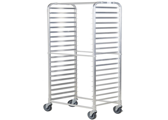 RK Bakeware China Foodservice NSF Roestvrijstalen bakplaat Rack Trolley Uitgebreid ontwerp met meerdere lagen