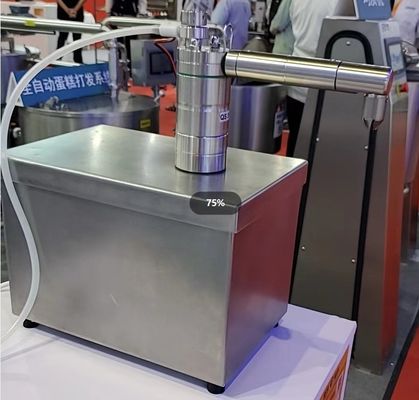 Rk Baketech China Industrial Continuous Cream Whipping Machine Whipped Cream Machine 140L/Uur